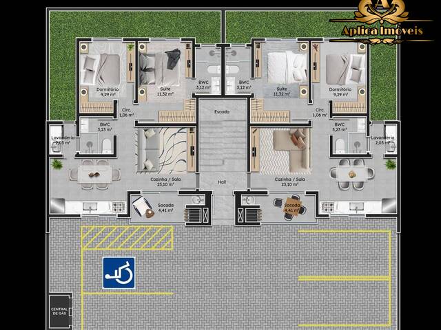 #963 - Apartamento para Venda em Navegantes - SC