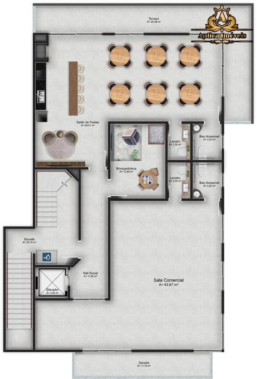 Apartamento, 2 quartos, 76 m² - Foto 4