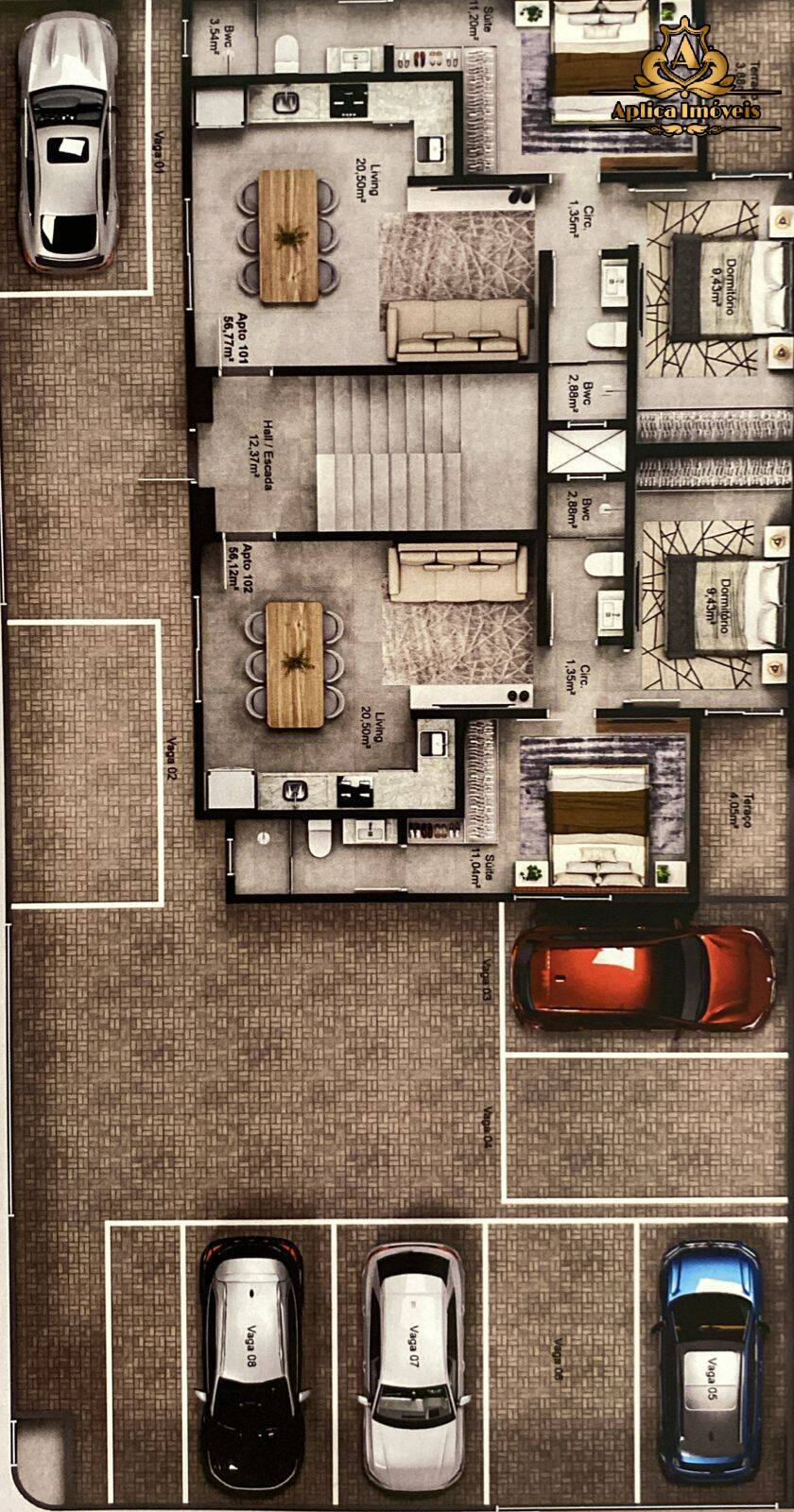 Apartamento, 2 quartos, 65 m² - Foto 7