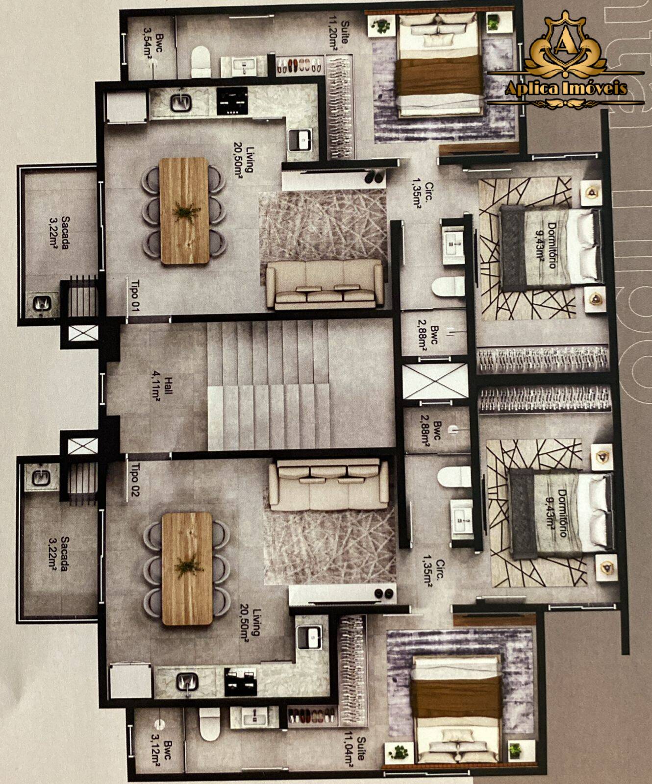 Apartamento, 2 quartos, 65 m² - Foto 8