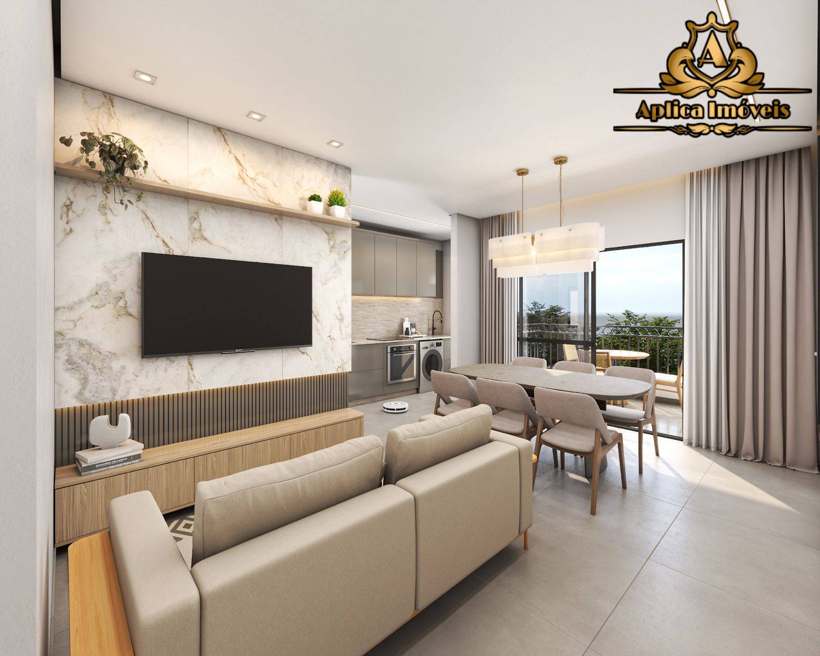 Apartamento, 2 quartos, 68 m² - Foto 2