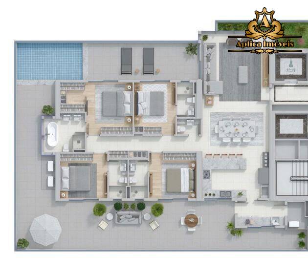 Apartamento, 4 quartos, 301 m² - Foto 22
