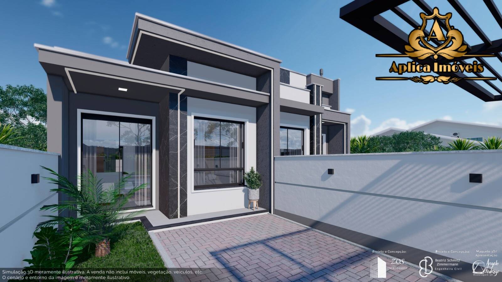 Casa, 2 quartos, 55 m² - Foto 1