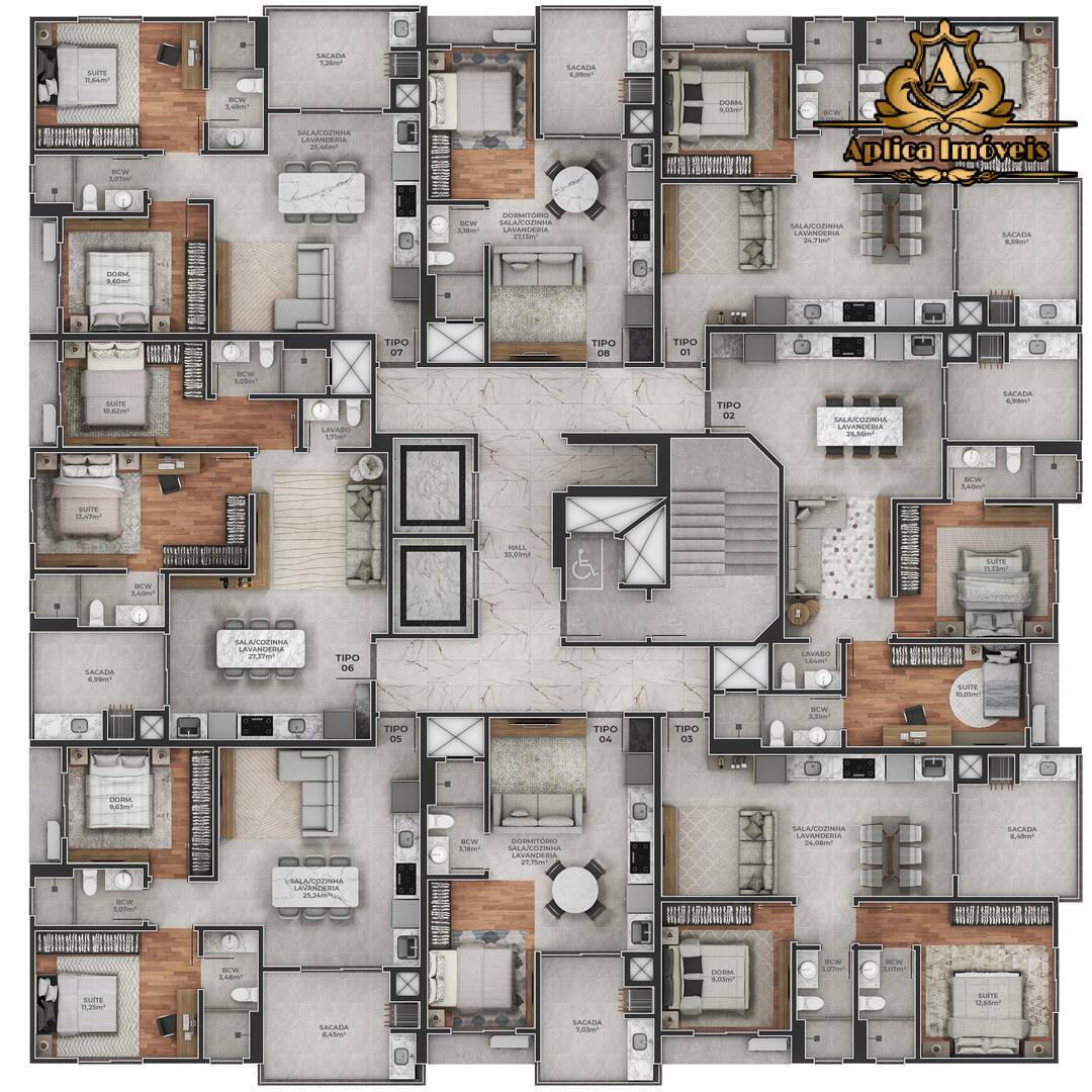 Apartamento, 1 quarto, 45 m² - Foto 10